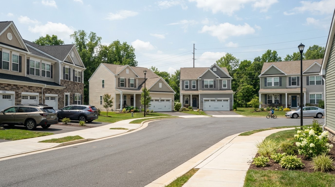 Representative residential property in Fulton, MD