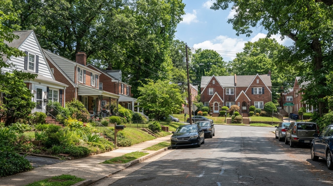 Representative residential property in Silver Spring, MD