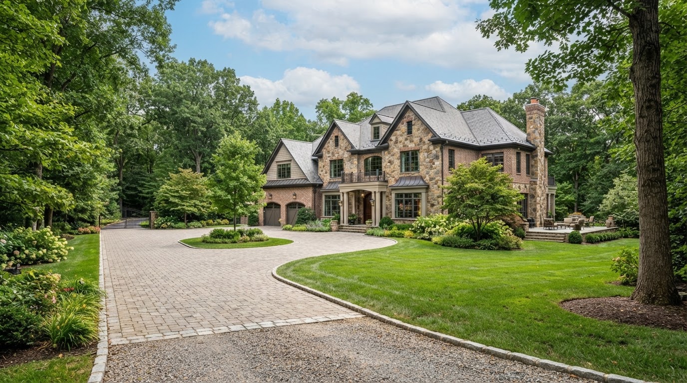 Representative residential property in Potomac, MD