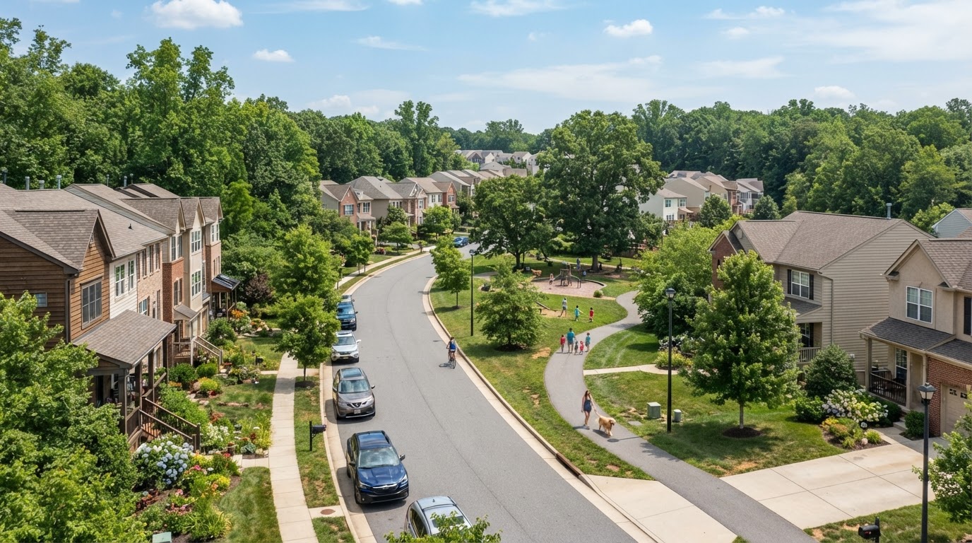 Representative residential property in Columbia, MD