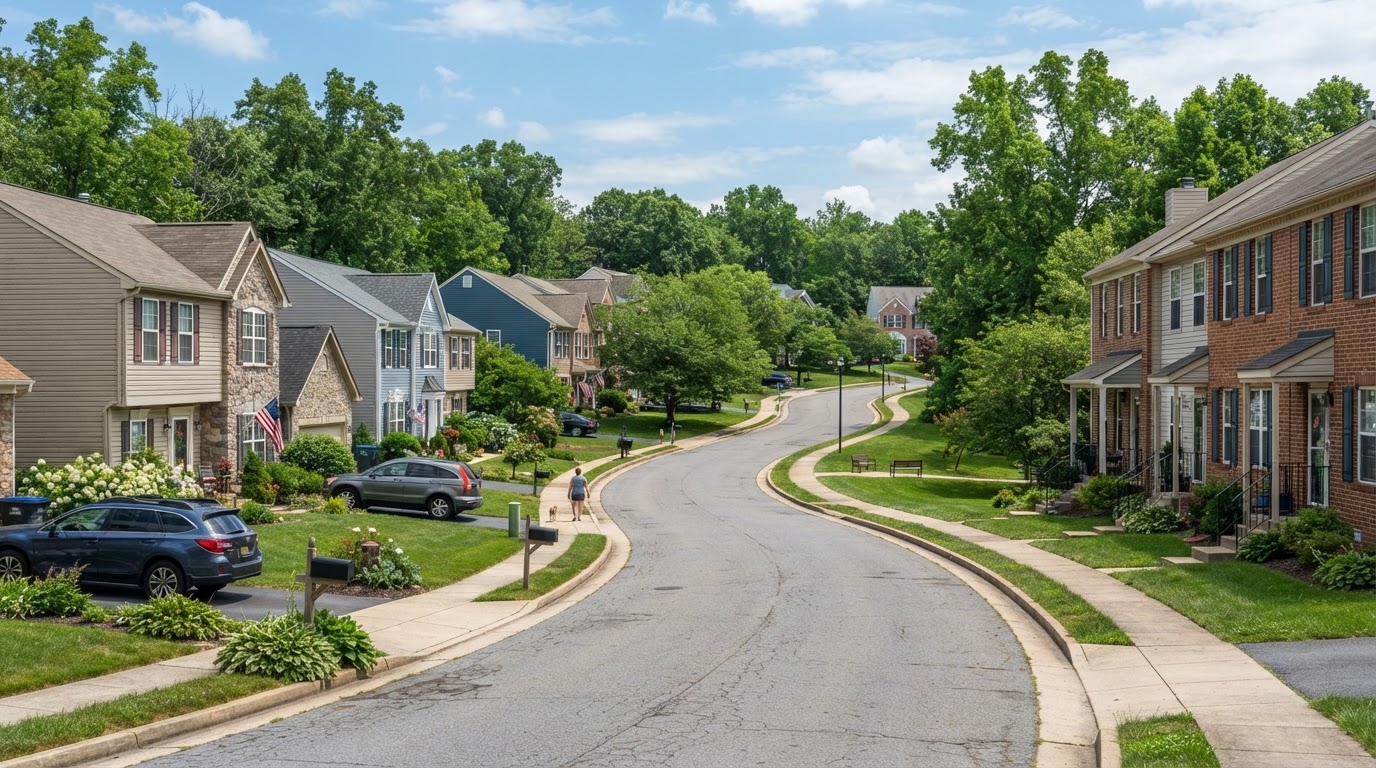 Representative residential property in Linganore, MD