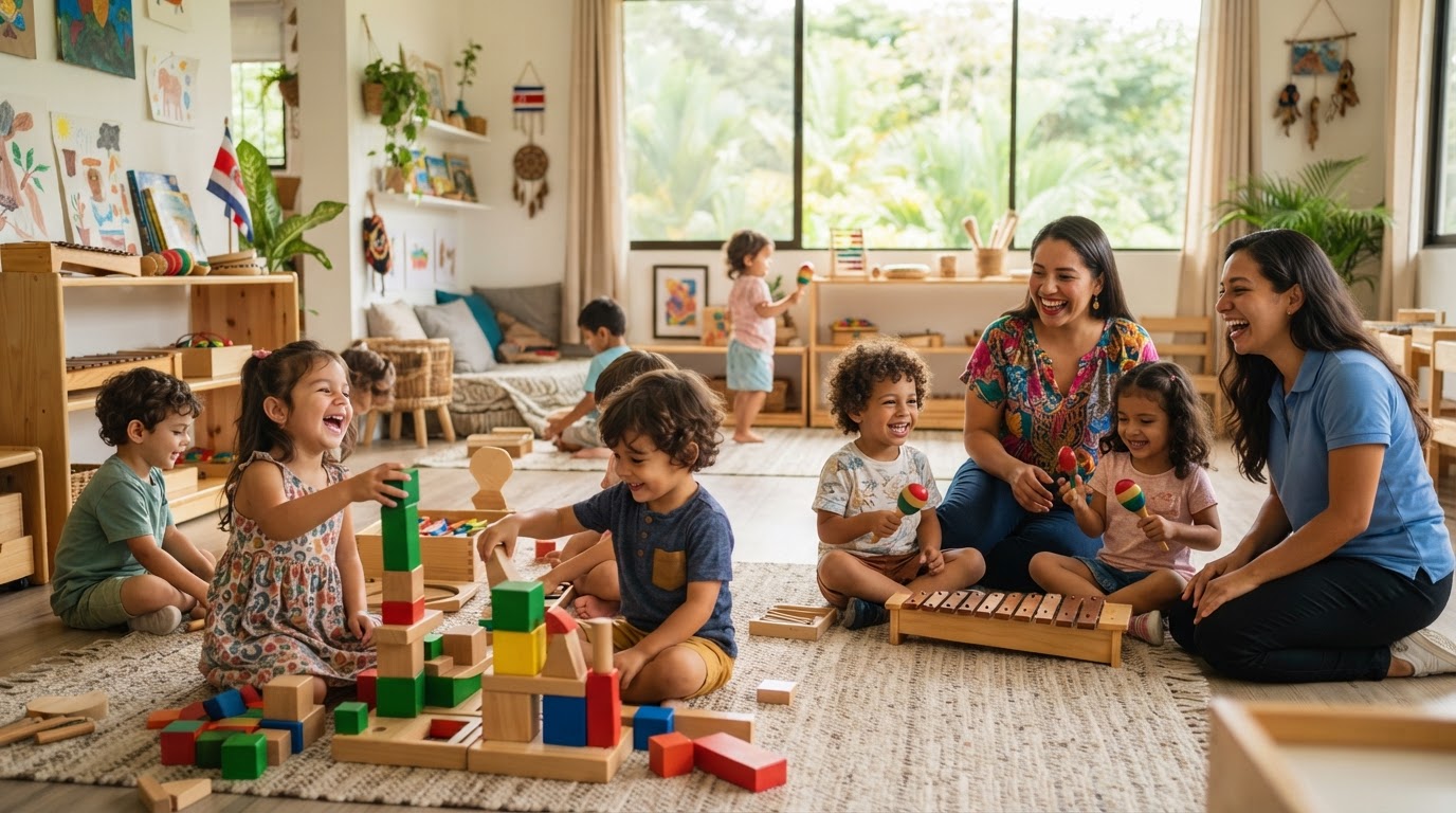Niños felices en Smiling Memories Heredia