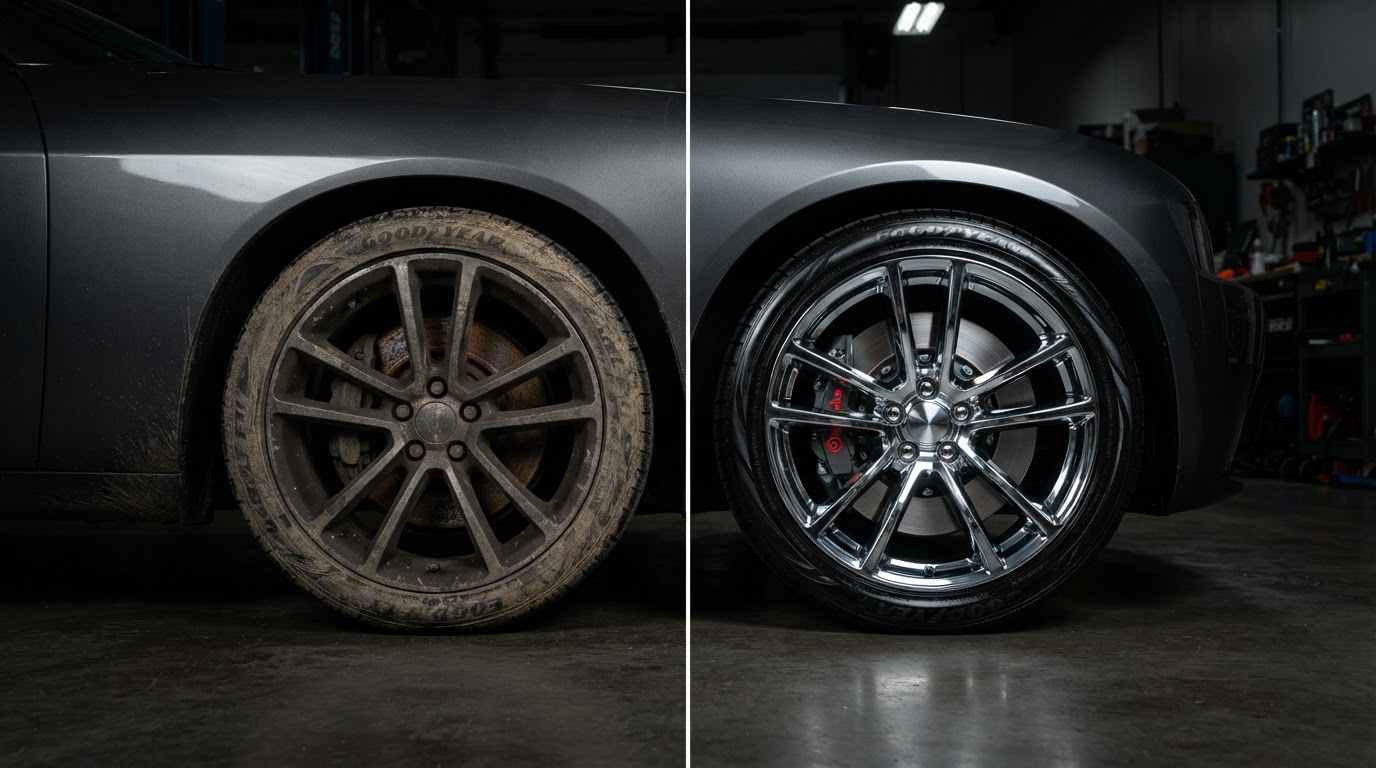 Wheel Restoration — BMW M3