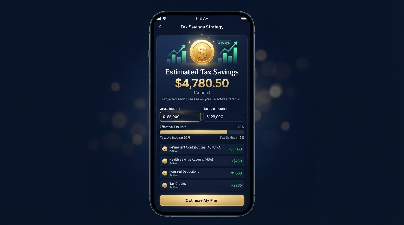 Tax Savings Strategy Estimator preview