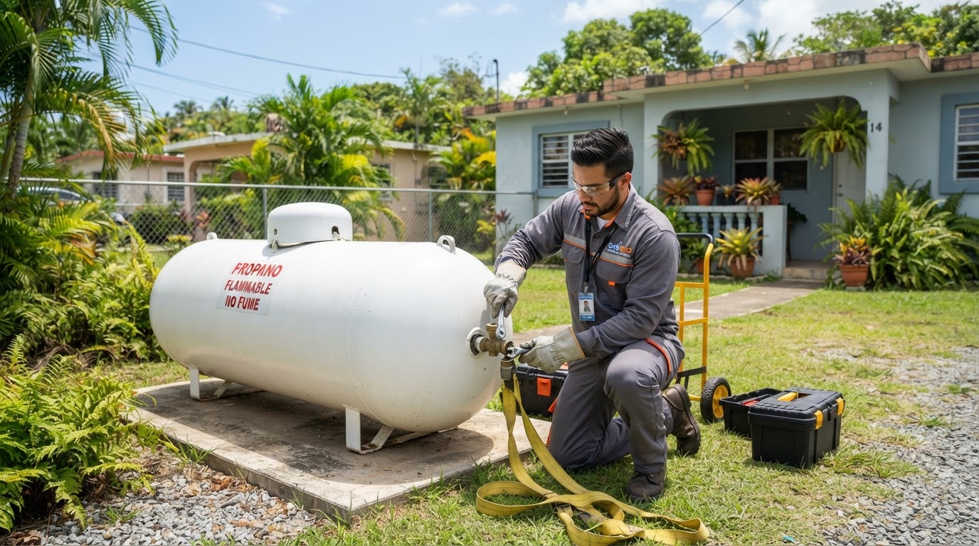 Propane Tank Removal in Puerto Rico | Tropigas