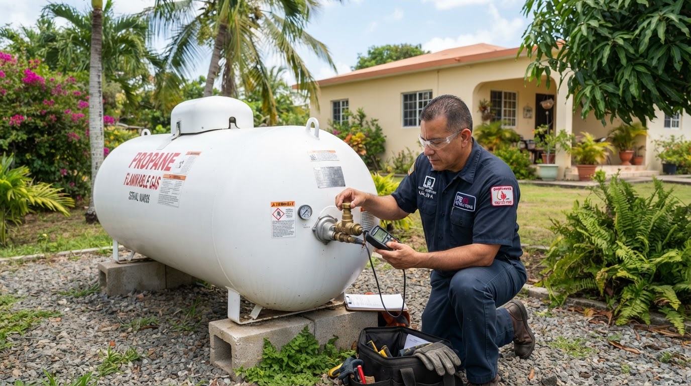 Propane Tank Safety Inspection in Puerto Rico | Tropigas