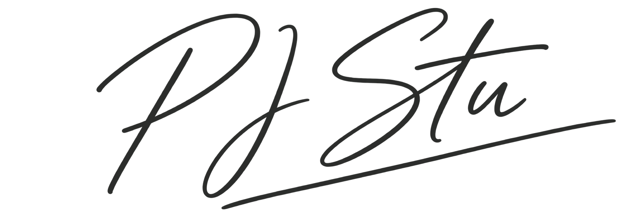 PJ Stu signature