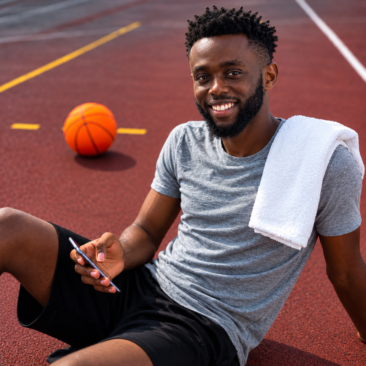 Sports injury rehabilitation on the track