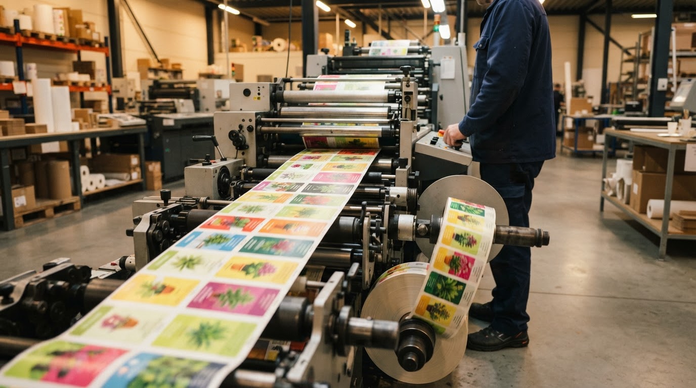 Horticultural tag and label printing equipment