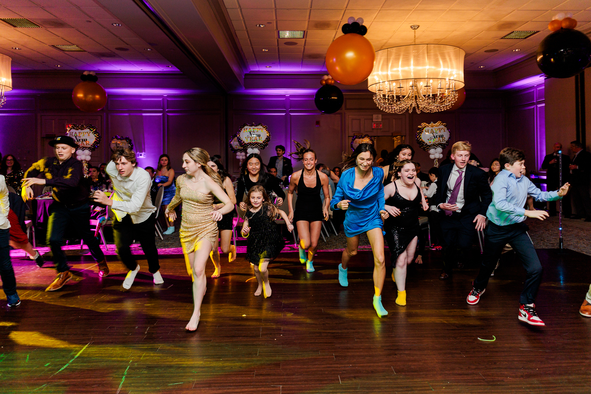 Guest of honor and family celebration at a JMG Bar Mitzvah