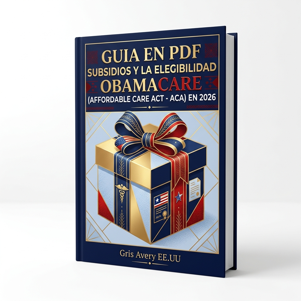 Ebook PDF Guía Subsidios y elegibilidad Obamacare ACA 2026