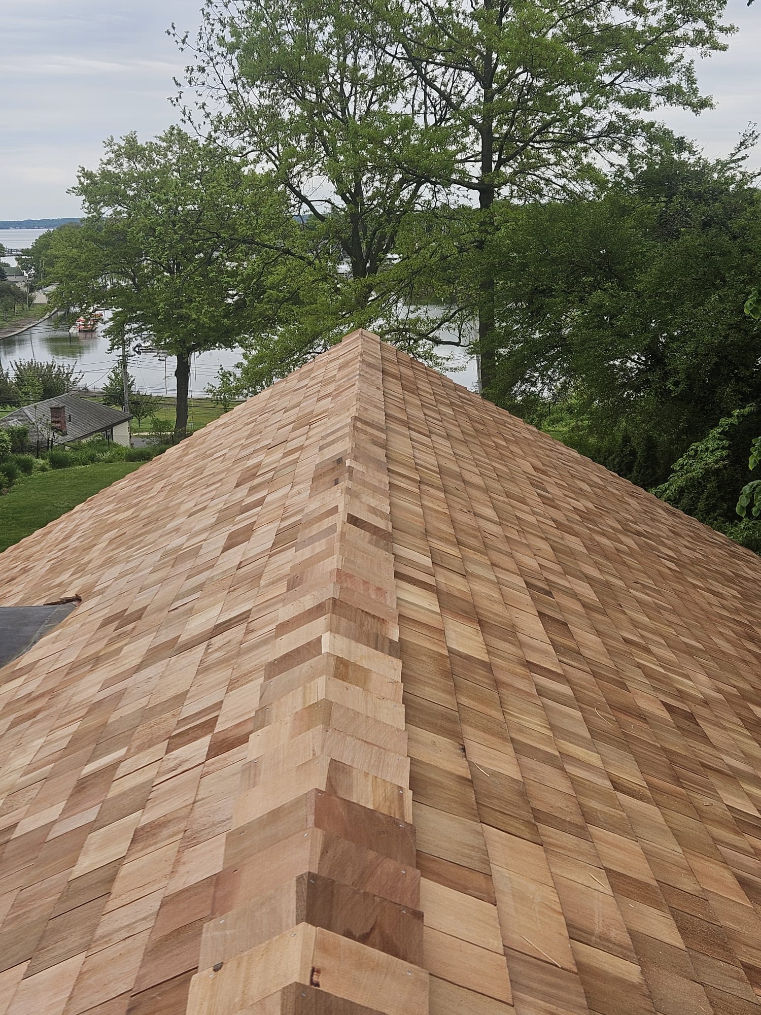 Precision Cedar Shingle Hip & Ridge Detail