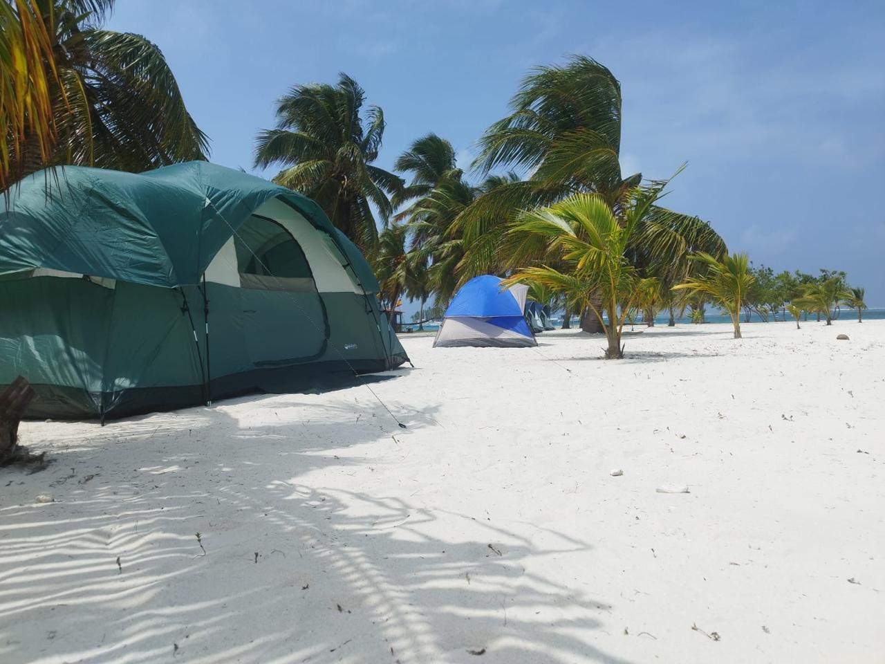 Zona de Camping en la Playa
