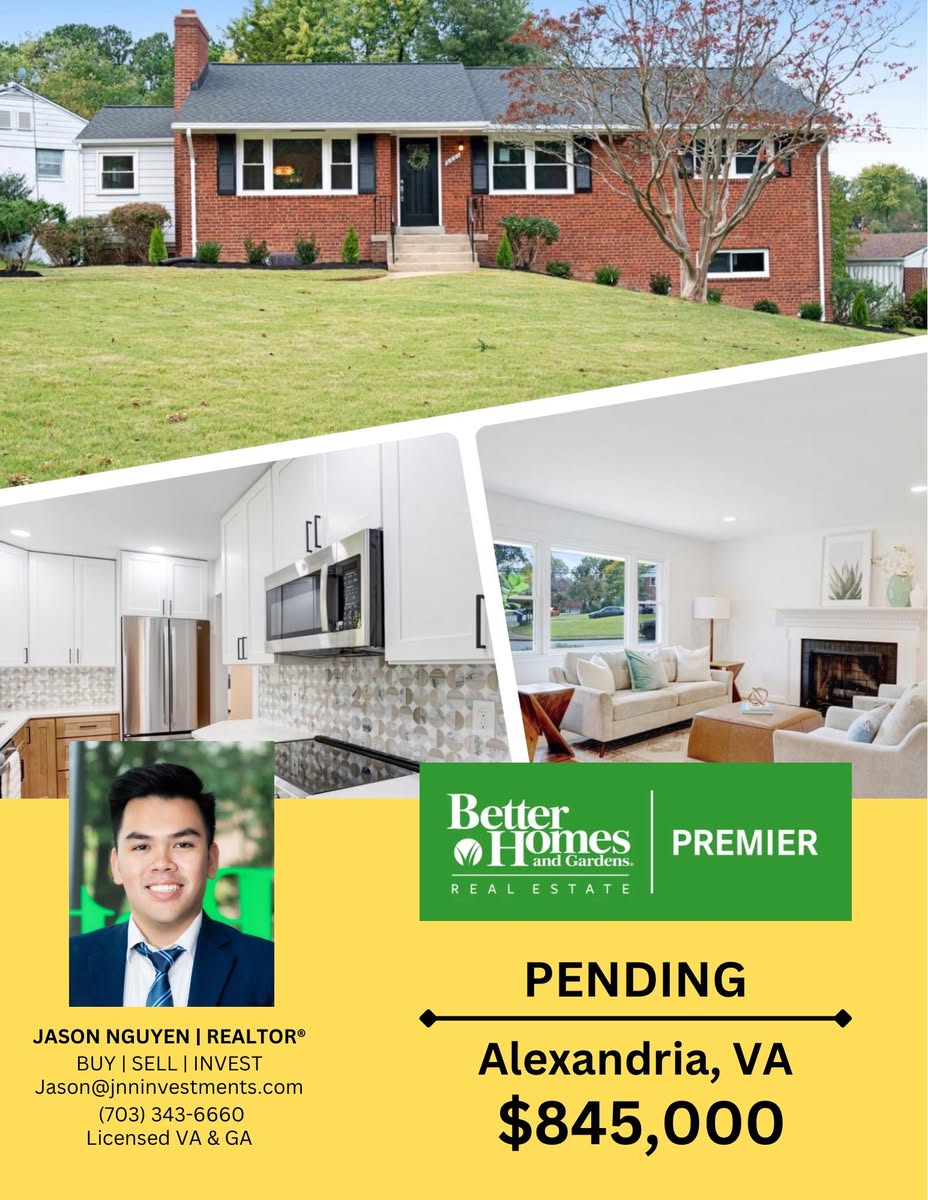 Alexandria, VA — $845,000