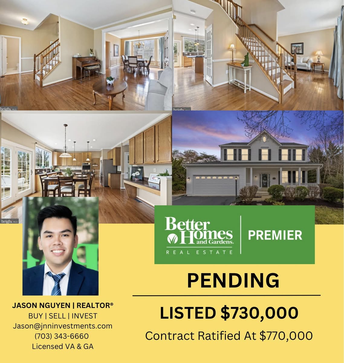 Northern Virginia — $770,000