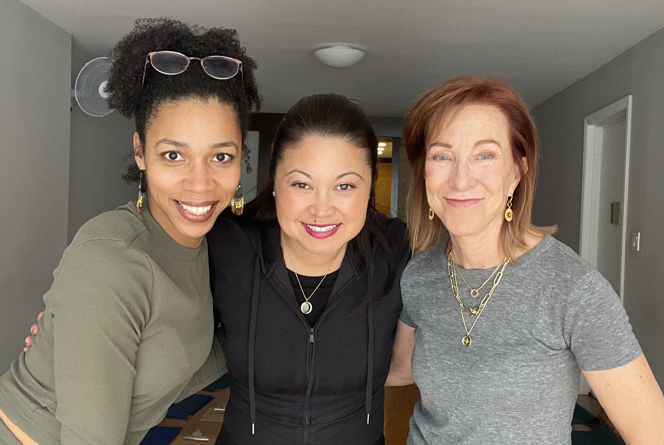 Co-Facilitators of The Essential Woman Workshop (L to R: Janeica Davis, Lauren Miura, Melanie Hatchell)