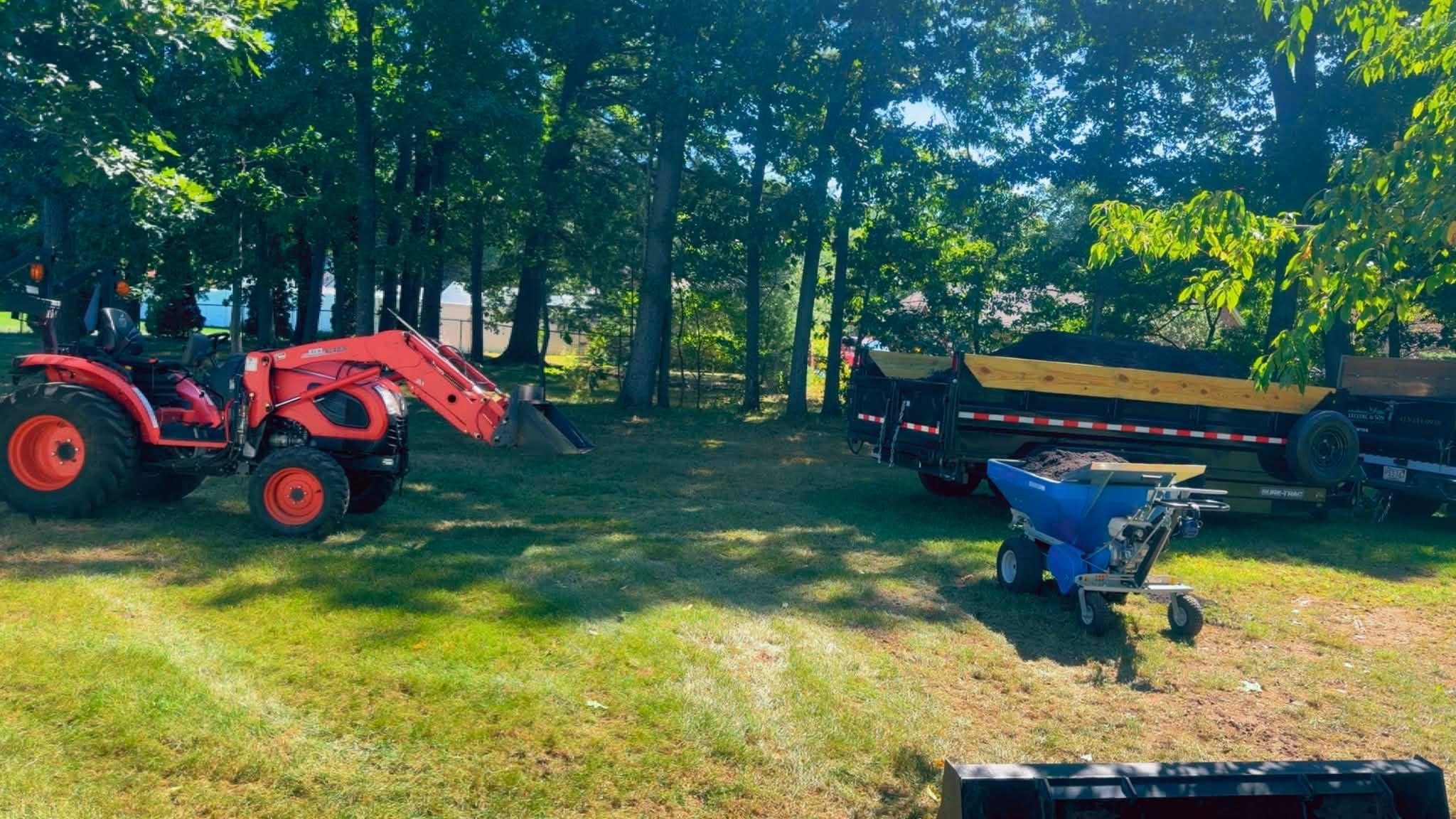 Top Dressing & Compost Equipment Staging
