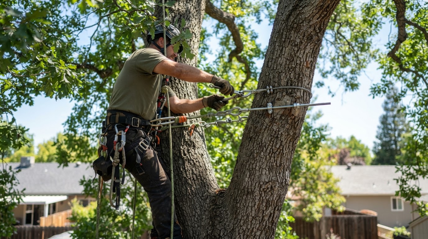 Tree Cabling & Bracing in Sacramento, CA