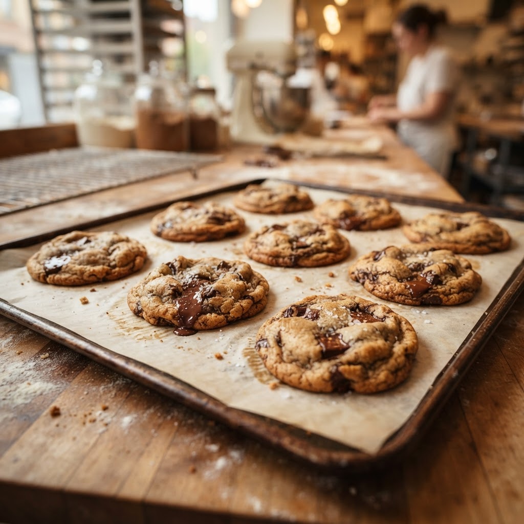 Gourmet chocolate chip cookies
