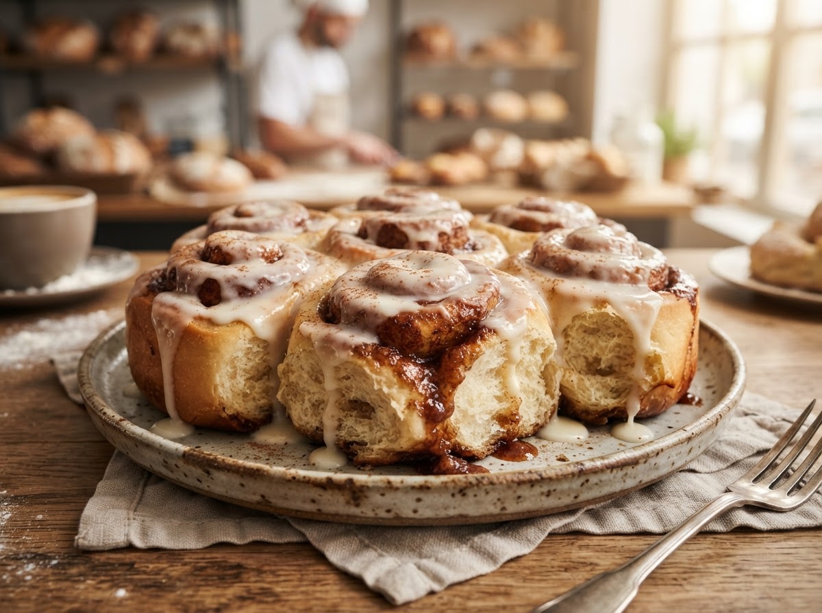 Sourdough Cinnamon Rolls