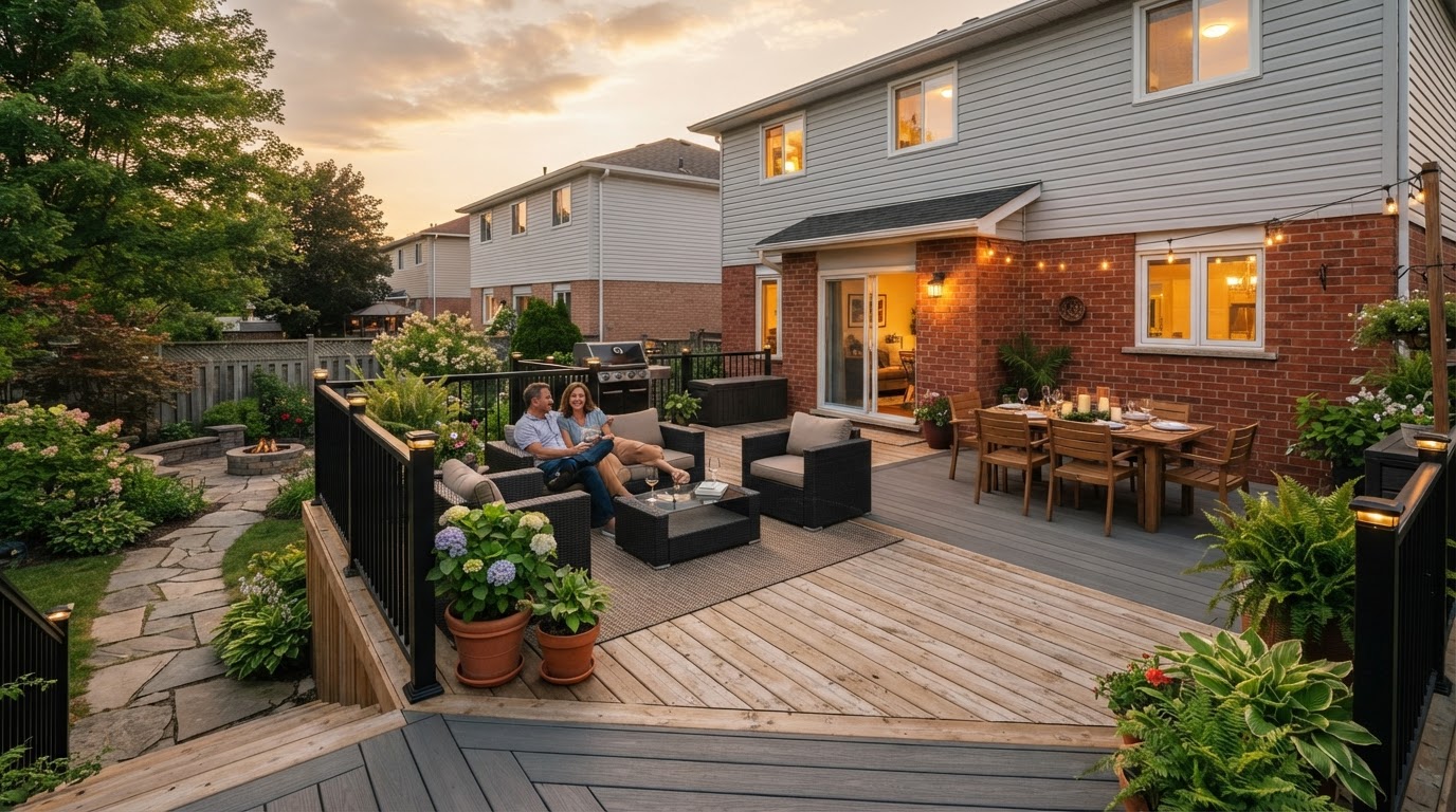 How to Choose the Right Decking Material for High-Traffic Backyards