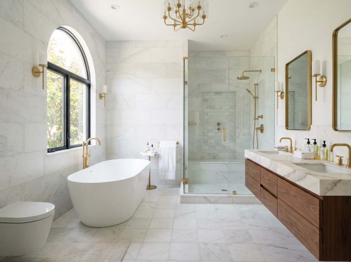 Primary Bath Transformation — after