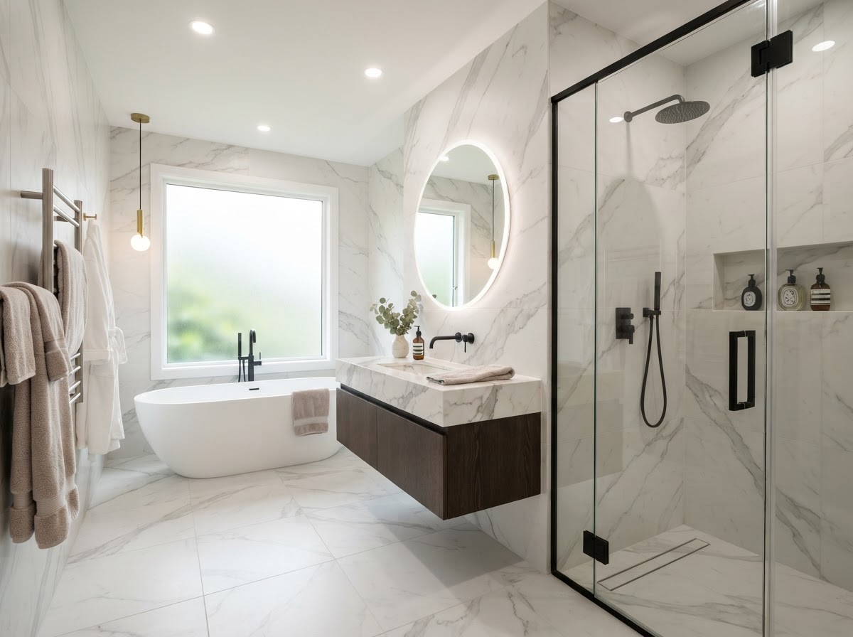 Freestanding Tub Suite — after