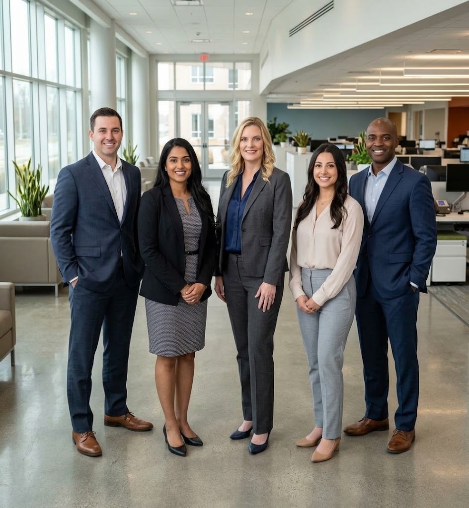 T & J Digital Dynamics office team