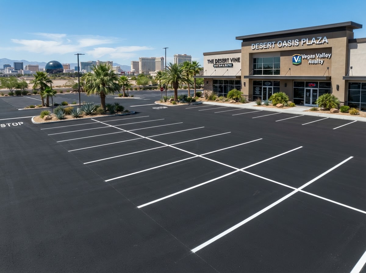 Parking Lot Paving in Las Vegas, NV