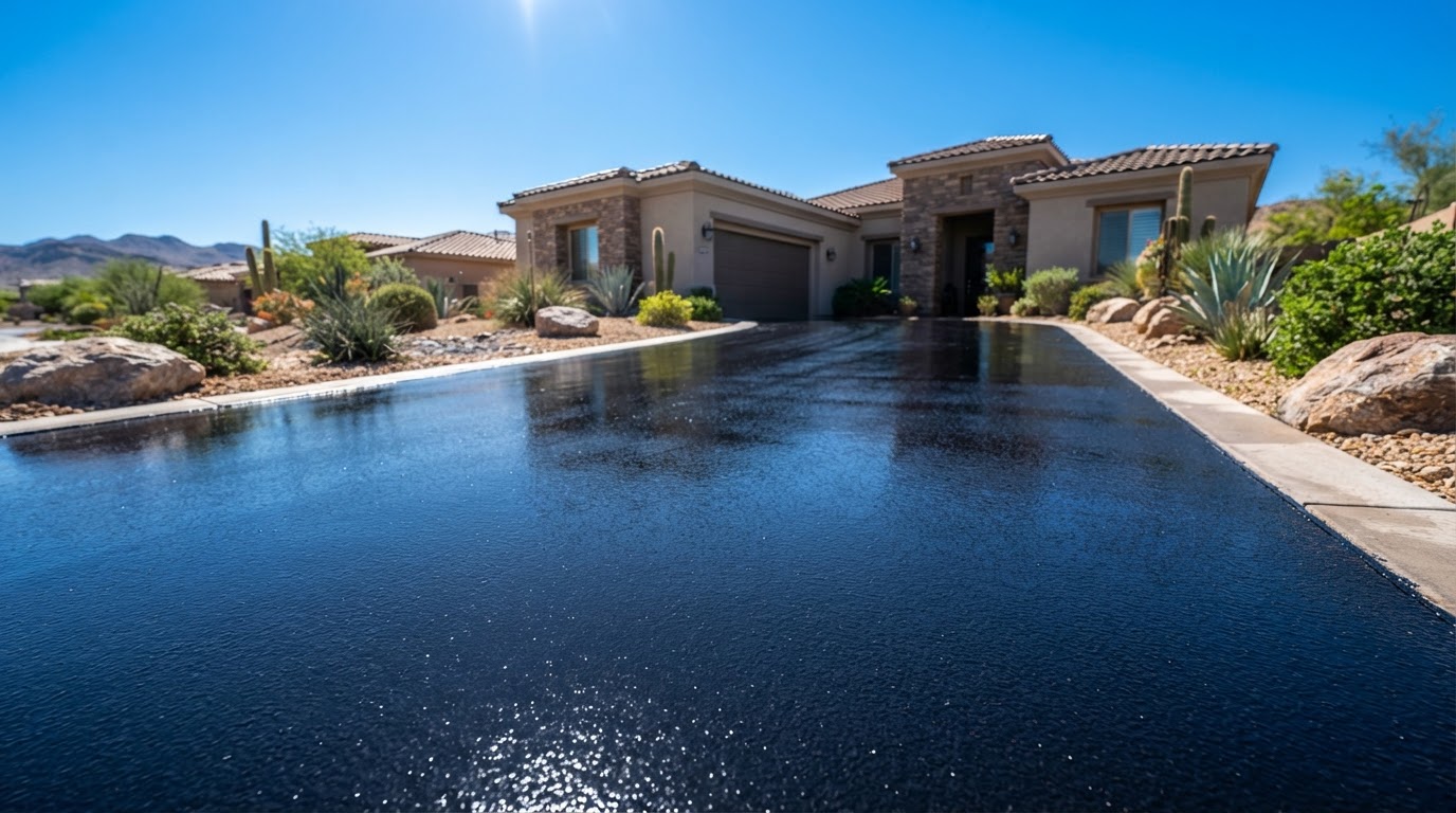 Asphalt Sealcoating