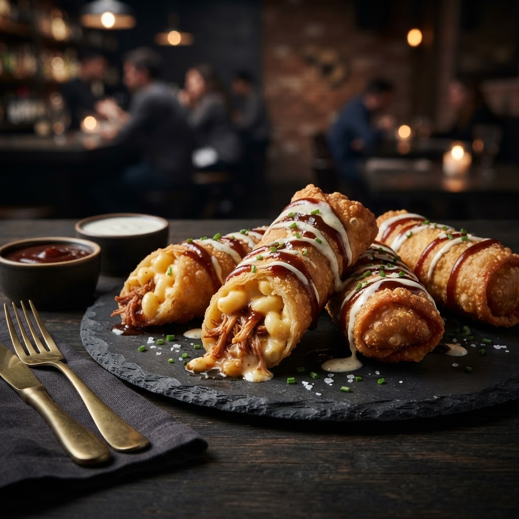 Macky Cheese Egg Rolls