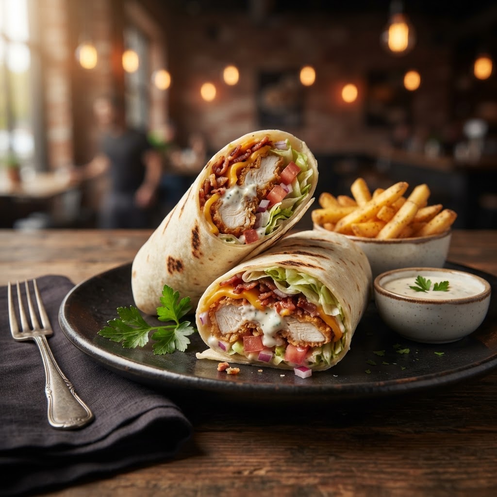 Chicken Bacon Ranch Wrap