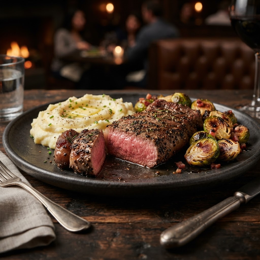 Pepper Strip Steak