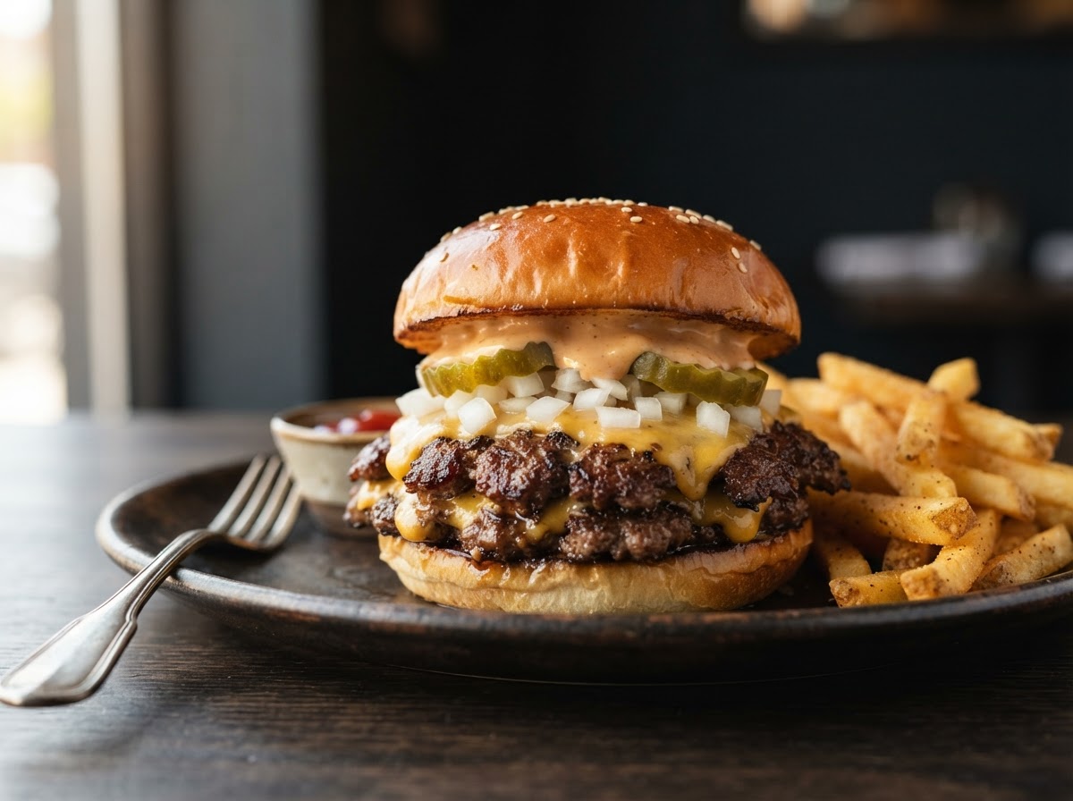 The American Classic Cheeseburger