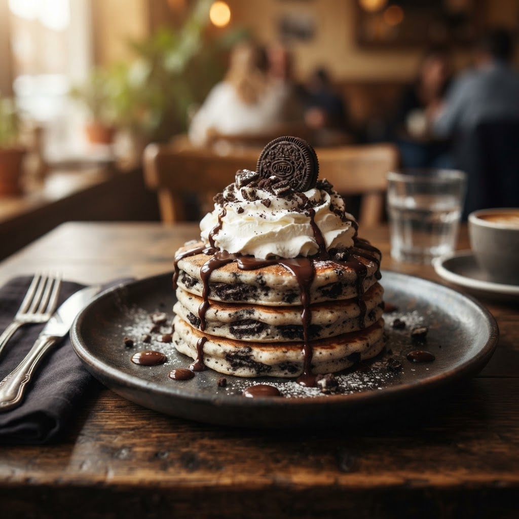 Oreo Pancake Platter