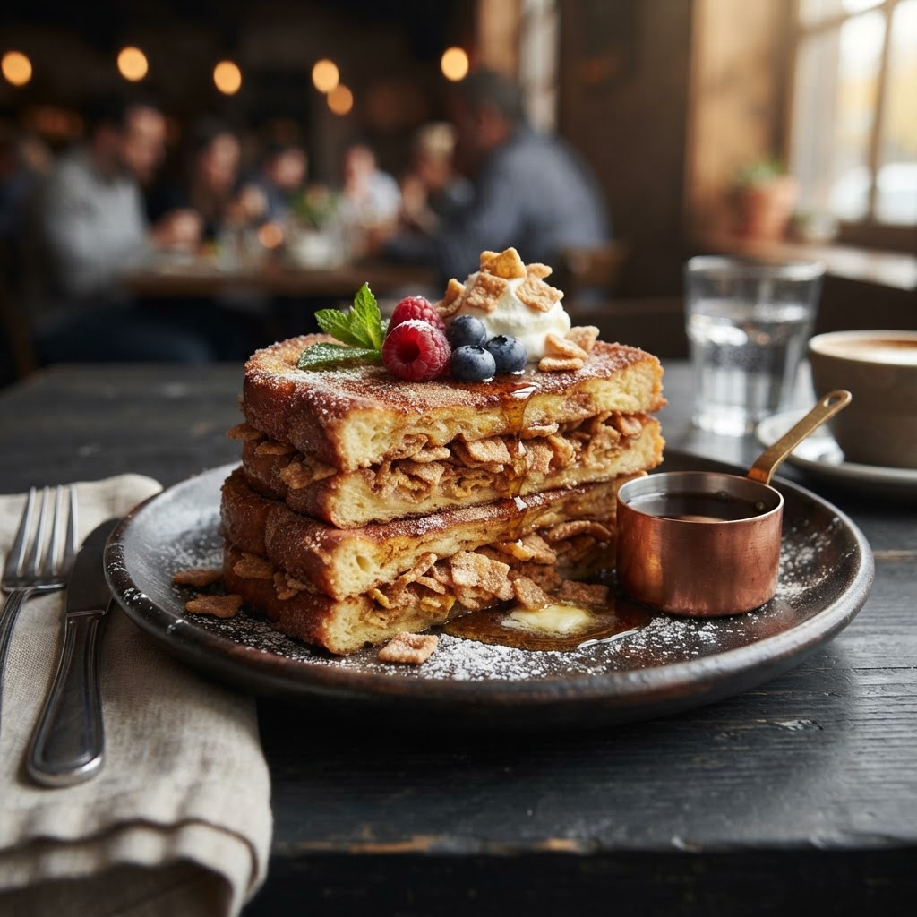 Cinnamon Stuffed French Toast