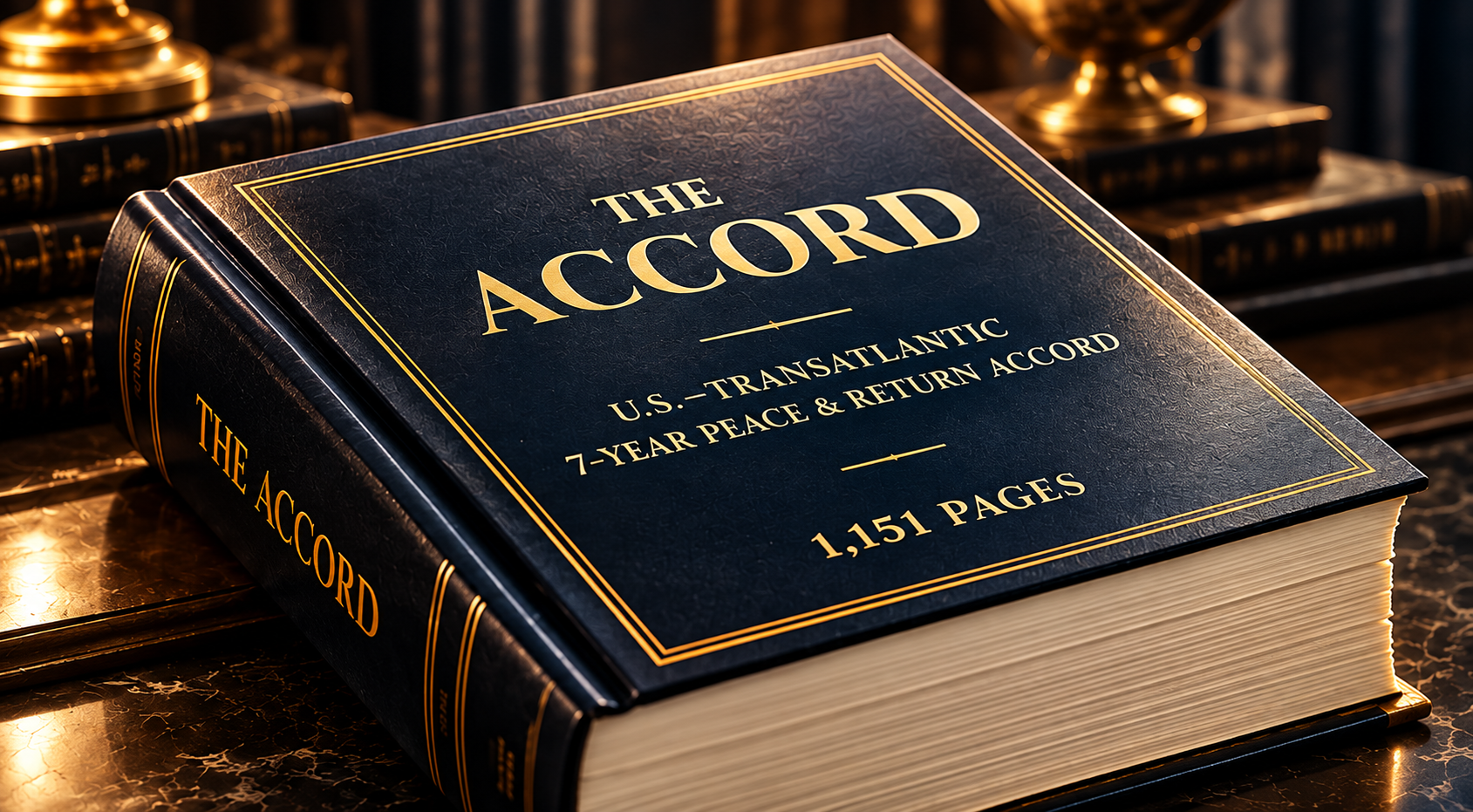 The Accord — U.S.–Transatlantic 7-Year Peace & Return Accord, 1,151 Pages Bound Proposal