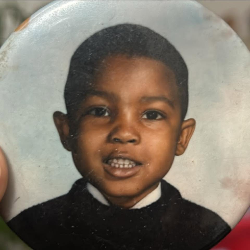 Brother Deshone as a child in East Orange, New Jersey