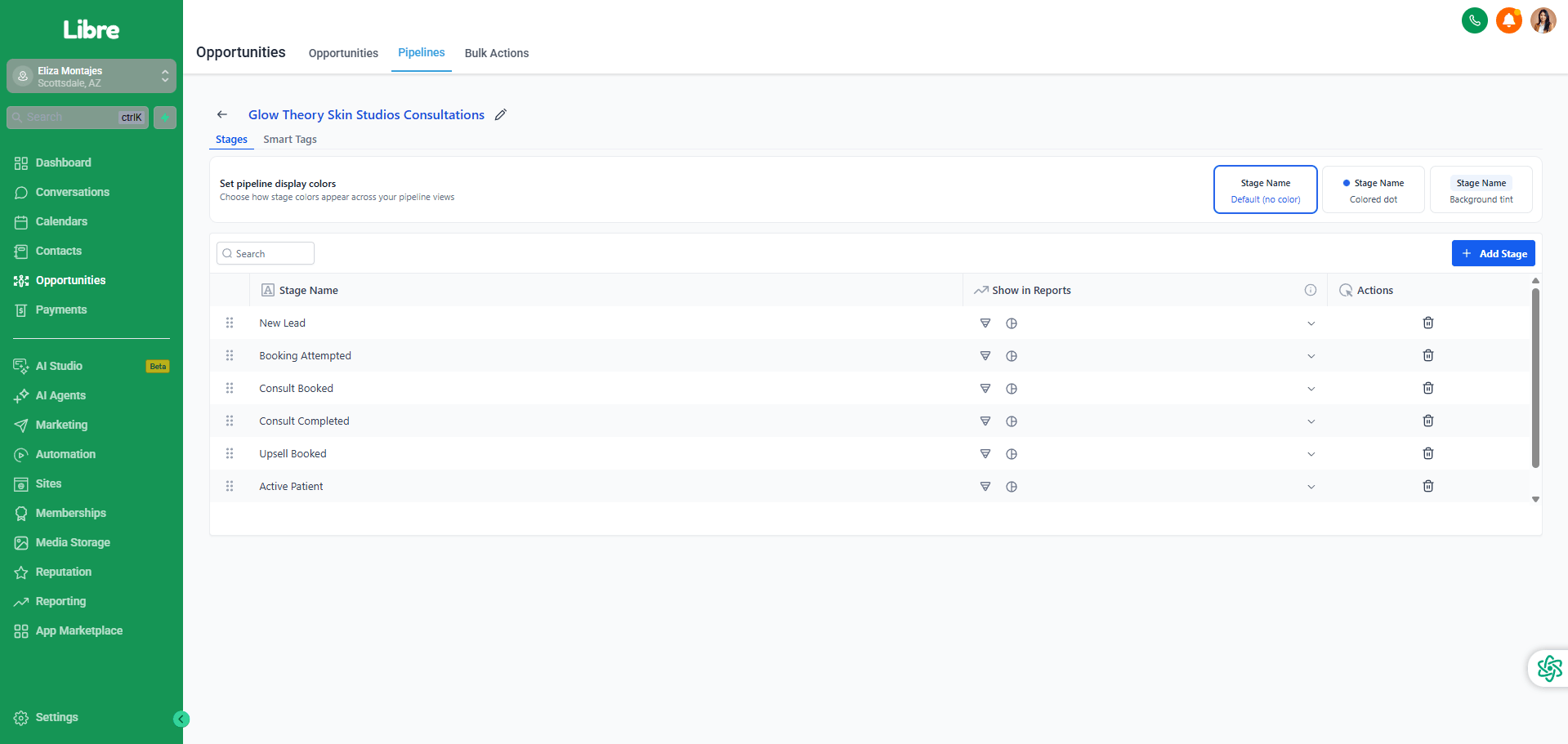 Glow Theory Custom Fields schema