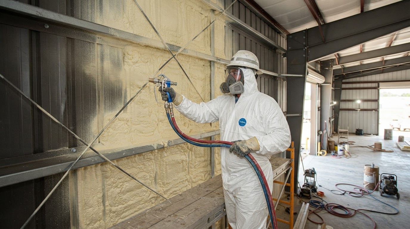 Closed cell spray foam insulation near Murfreesboro