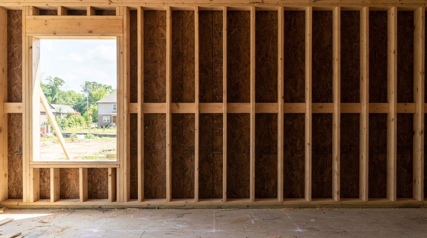 Before and after residential spray foam insulation in Spring Hill, Tennessee