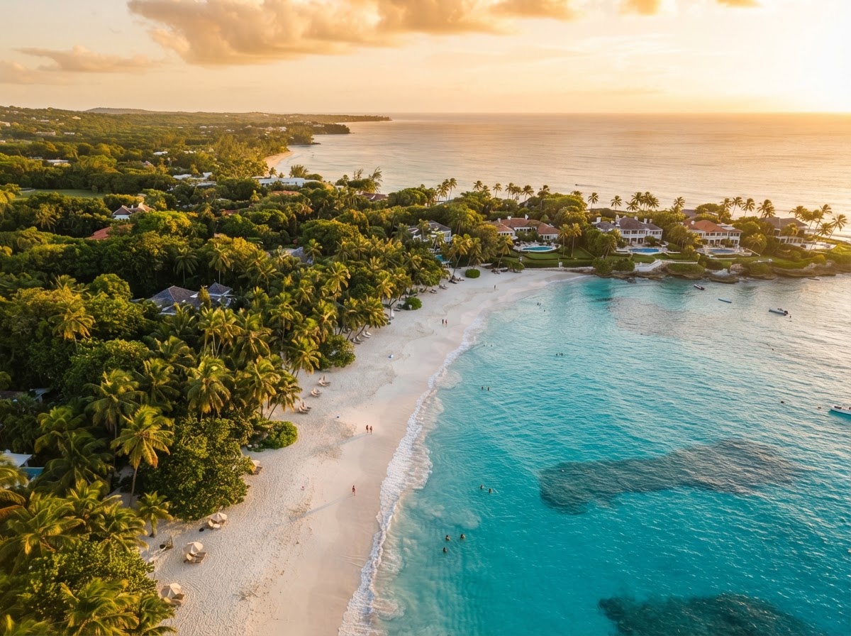 Barbados coastline