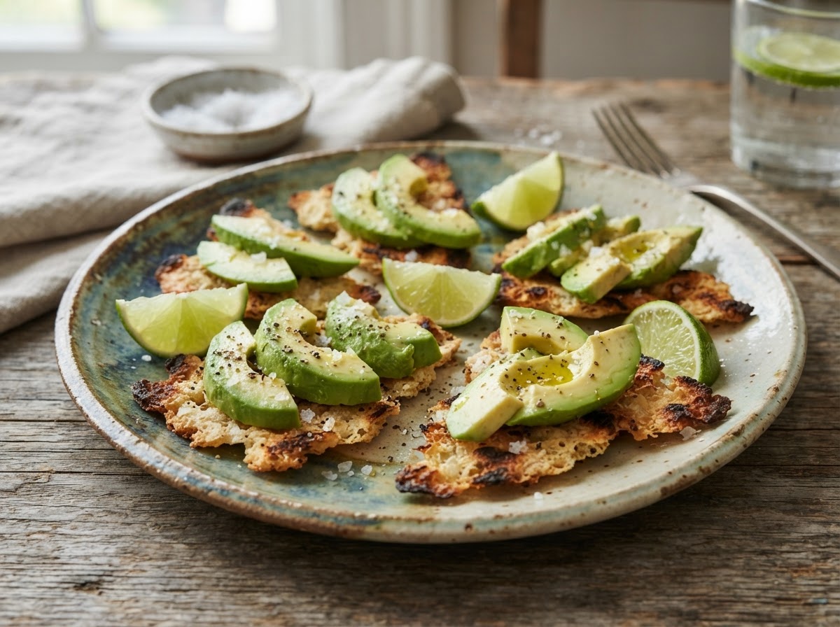 Topped with Fresh Avocado & Lime