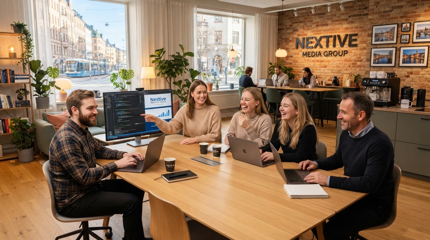 Nextive Media Group och TableAssist AI team