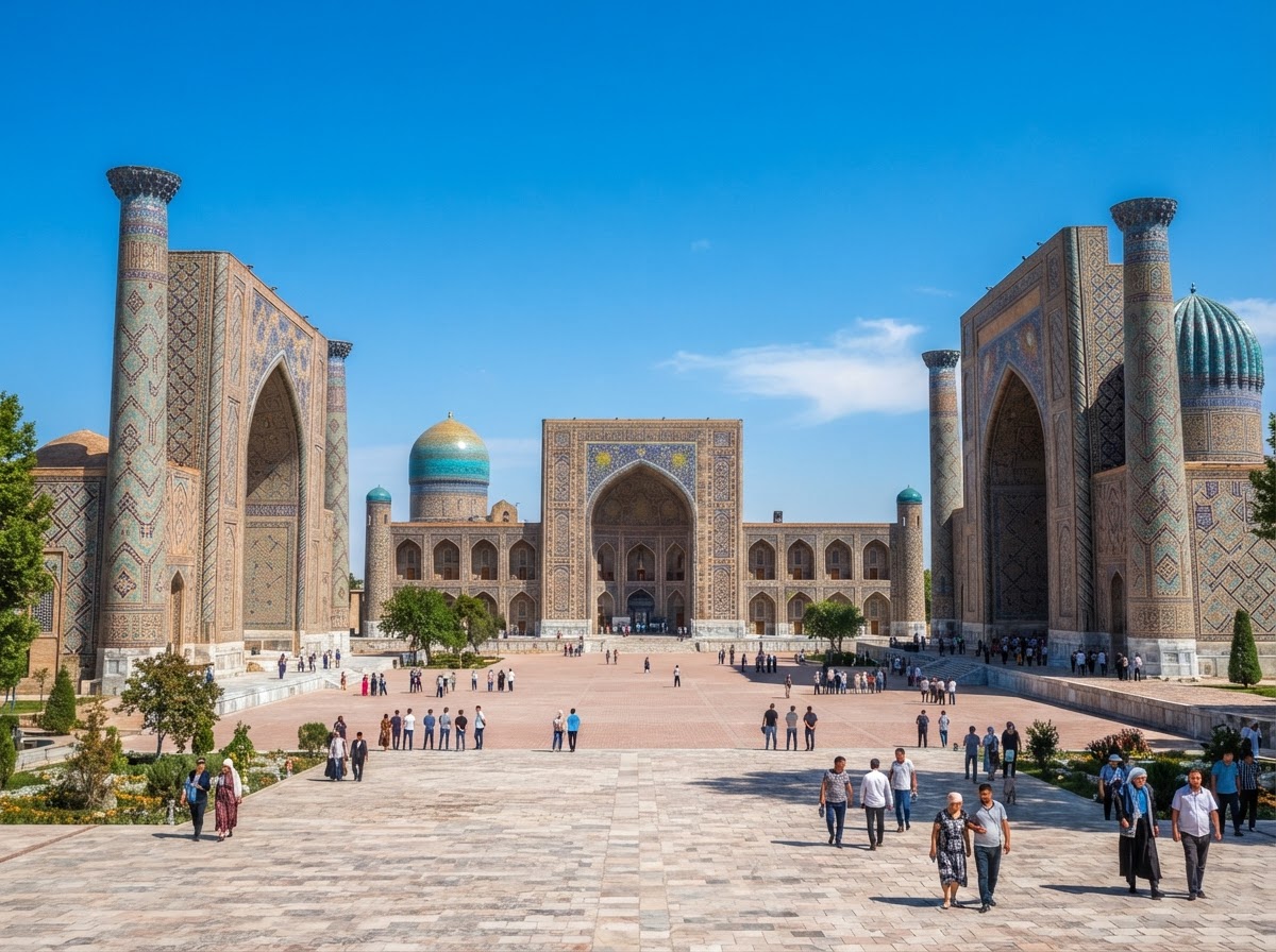 Samarkand Registan & Silk Road Day Tour — Samarkand, Uzbekistan
