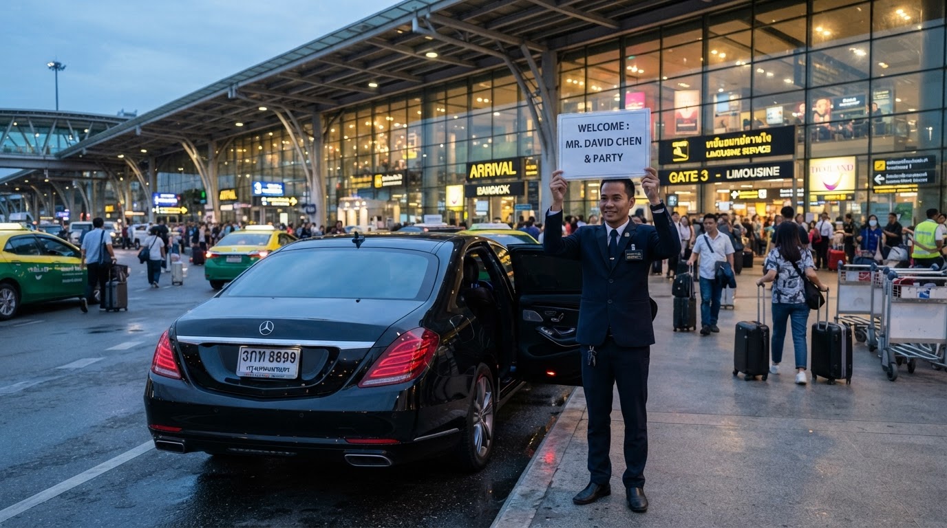 Suvarnabhumi Airport to Central Bangkok Private Transfer — Bangkok, Thailand