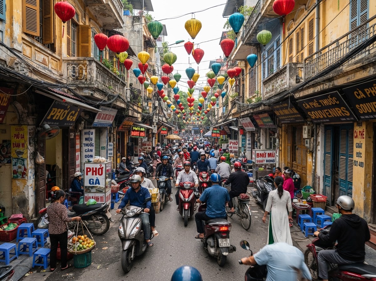 Hanoi Old Quarter Self-Guided Audio Walk — Hanoi, Vietnam