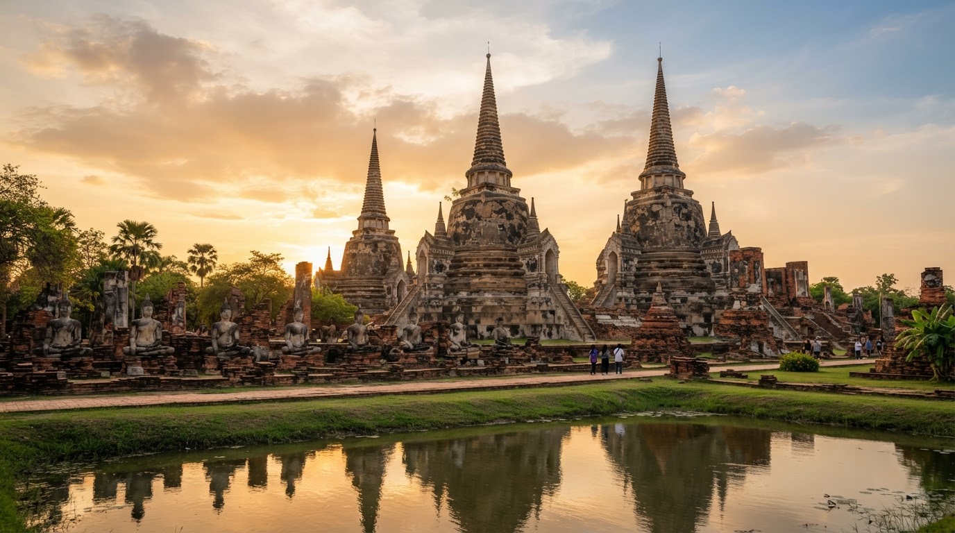 Ayutthaya UNESCO Temples Day Trip — Bangkok, Thailand