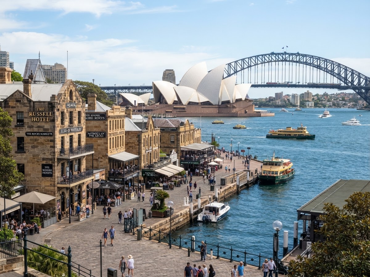 Sydney The Rocks Self-Guided Audio Walk — Sydney, Australia