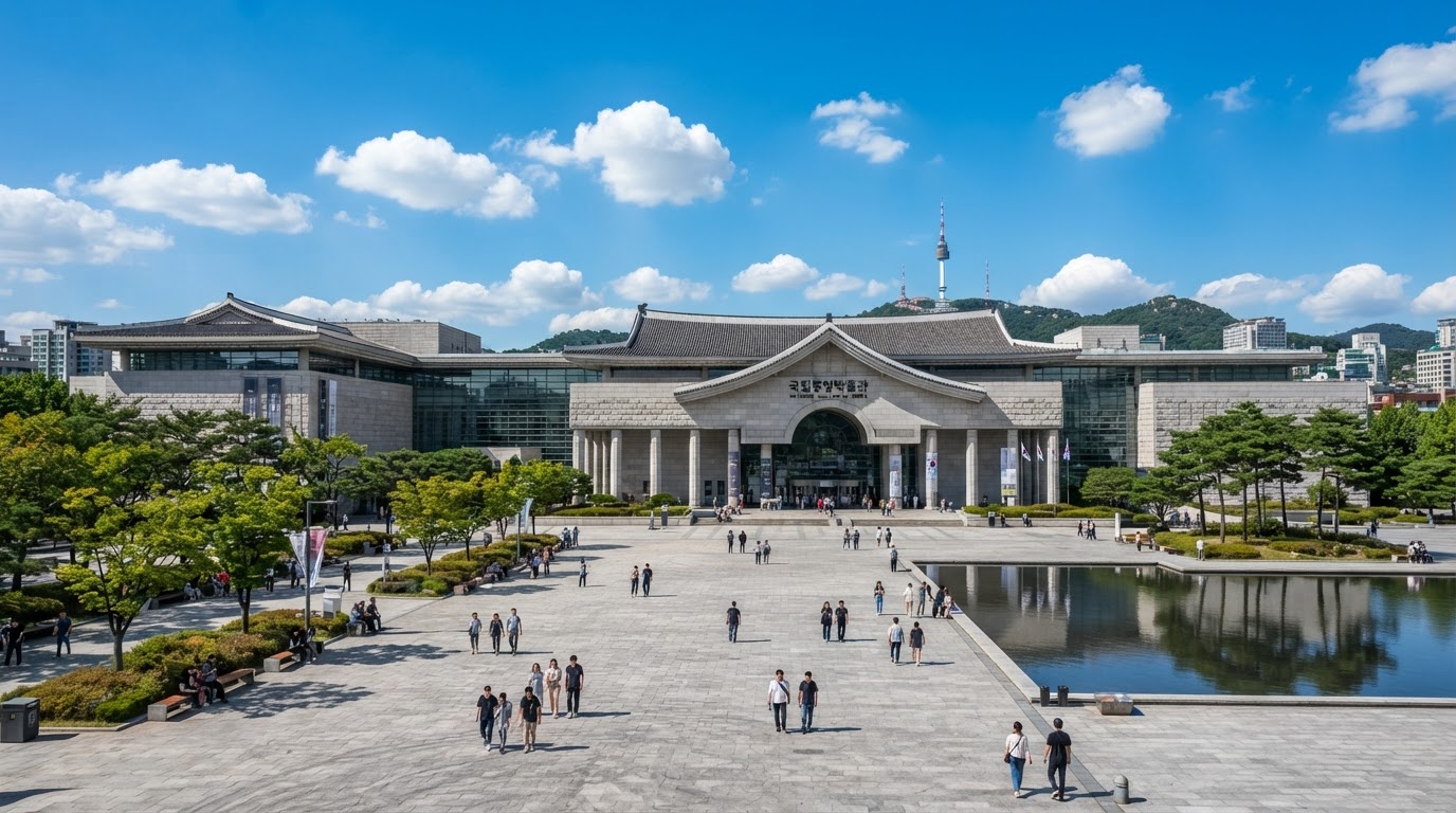 National Museum of Korea Audio Guide Experience — Seoul, South Korea